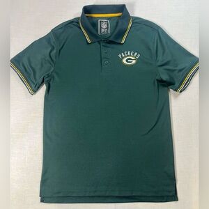 GREEN BAY PACKERS NFL TEAM APPAREL GOLF COACHES POLO SHIRT MENS  SIZE M